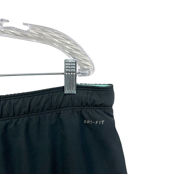 Nike Dri-FIT Womens Running Shorts Athletic Snug Inner Layer Gray Mint Sz XL - Picture 6 of 6